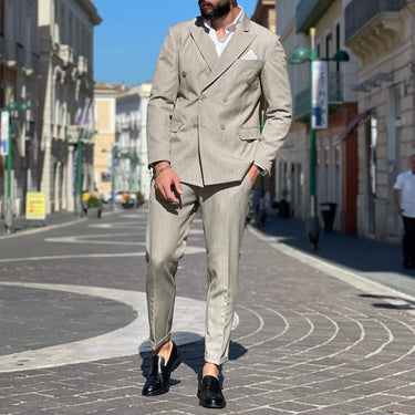 Abito doppiopetto champagne - FLAG STORE